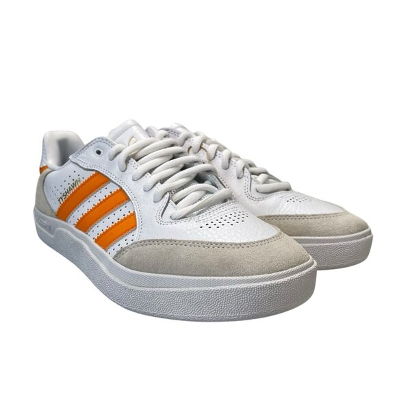 Adidas Tyshawn Low Cloud White Orange Shoes IF4621 Men's Size's 7.5 - 11 - Picture 4 of 9